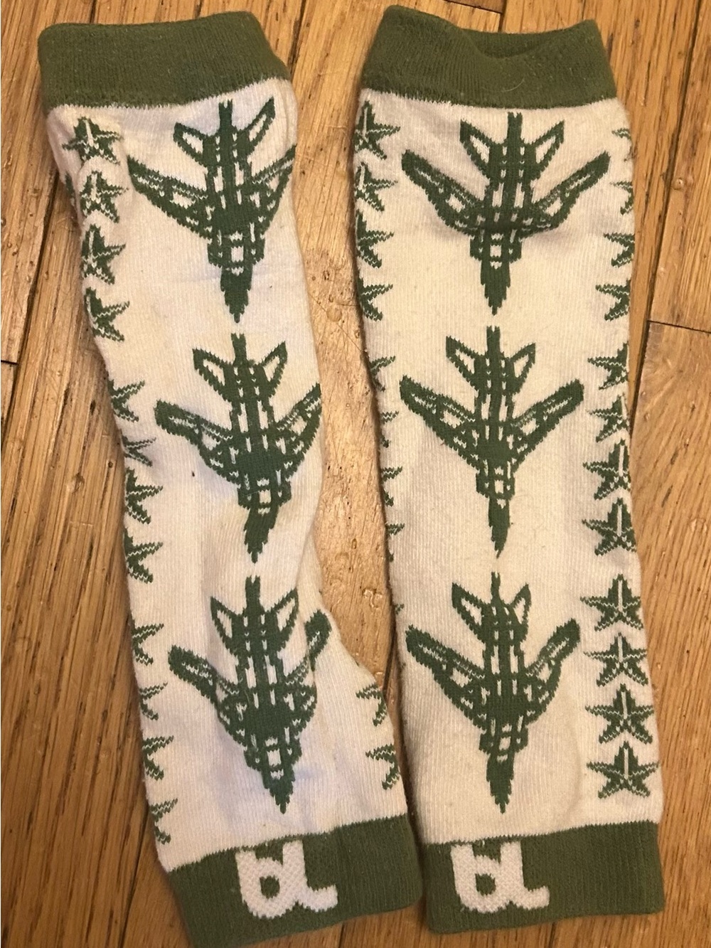 Baby Leggings Jet Airplane Print